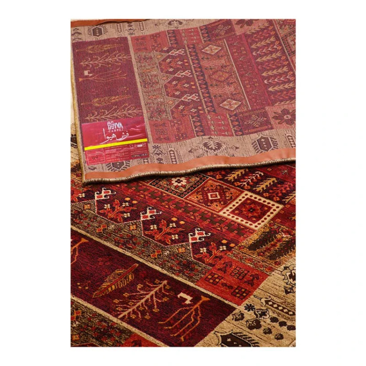 فرش هیوا کاشان. کناره متری. فرش کاشان. فرش سنتی
